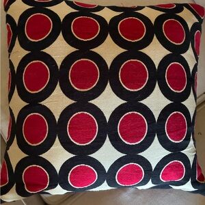 Mid century Modern design
custom made 20” pillow cover with hidden zipper